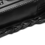 Maxbell Steampunk Waist Bag PU Leather Thigh Hip Belt Packs for Backpacking Travel