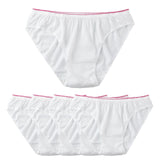 Maxbell 5x Women Disposable Underwear Panties Handy White for Travel Lady Girls XL