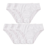 Maxbell 5 Pieces Women Disposable Underwear Panties Soft Breathable for Spa L
