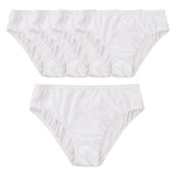 Maxbell 5 Pieces Women Disposable Underwear Panties Soft Breathable for Spa L