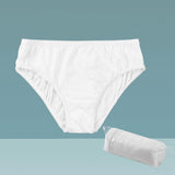 Maxbell 5 Pieces Women Disposable Underwear Panties Soft Breathable for Spa XL