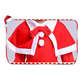 Maxbell Child Christmas Santa Costume Child Santa Suit for Xmas Party Cosplay Girl 110cm