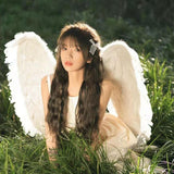 Maxbell Feather Angel Wing Dress up Kids Adult Costume Accessory for Halloween Decor