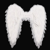 Maxbell Feather Angel Wing Dress up Kids Adult Costume Accessory for Halloween Decor