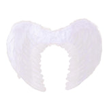 Maxbell Feather Angel Wing Dress up Kids Adult Costume Accessory for Halloween Decor