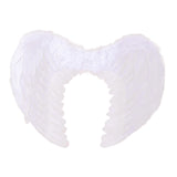 Maxbell Feather Angel Wing Dress up Kids Adult Costume Accessory for Halloween Decor