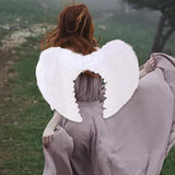 Maxbell Feather Angel Wing Dress up Kids Adult Costume Accessory for Halloween Decor