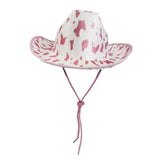Maxbell Cowboy Hat Fashion Vintage Comfortable Windproof for Women Dress up