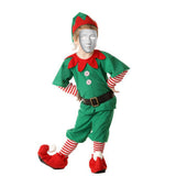 Maxbell Elf Christmas Costume Clothes Photo Props Cosplay for Party Halloween Xmas Men 100cm