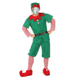 Maxbell Elf Christmas Costume Clothes Photo Props Cosplay for Party Halloween Xmas Men 160cm
