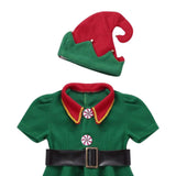 Maxbell Elf Christmas Costume Clothes Photo Props Cosplay for Party Halloween Xmas Women 100cm