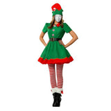 Maxbell Elf Christmas Costume Clothes Photo Props Cosplay for Party Halloween Xmas Women 170cm