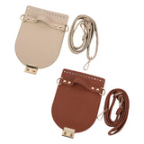 Maxbell DIY PU Bag Knitting Shoulder Strap Shoulder Bag Cover for Backpack Women Red