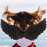 Maxbell Angel Wing Cosplay Costume Accessory Decoration for Halloween Dance Show 80cmx40cm