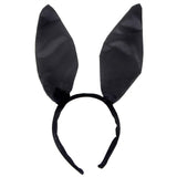 Maxbell Bunny Costume Set Arm Cuffs Rabbit Tail Black and White for Party Easter