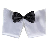 Maxbell Bunny Costume Set Arm Cuffs Rabbit Tail Black and White for Party Easter