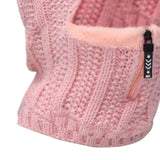 Maxbell Women Winter Hat Scarf beanie Caps Girls Headwear Knitted for Skiing Hiking Pink