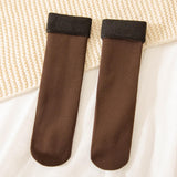 Maxbell Thermal Socks Snow Boots Winter Warm Socks for Cold Weather Camping Coffee