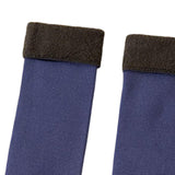 Maxbell Thermal Socks Snow Boots Winter Warm Socks for Cold Weather Camping Navy Blue