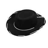 Maxbell Cowgirl Hat Costume Wide Brim Cowboy Hat for Party Night Adult Summer