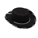 Maxbell Cowgirl Hat Costume Wide Brim Cowboy Hat for Party Night Adult Summer