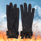 Maxbell Copper Fiber Gloves Anti Slip Full Finger Unisex Gloves for Skiing Climbing