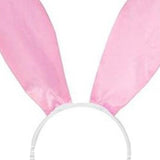 Maxbell Bunny Costume Set Arm Cuffs Animal Ears Hair Band for Halloween Masquerade pink
