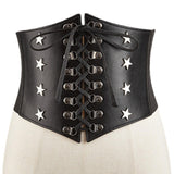 Maxbell Fashion Womens Waist Belt Cummerbunds Cinch Belts Underbust Wide Corset Belt
