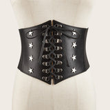 Maxbell Fashion Womens Waist Belt Cummerbunds Cinch Belts Underbust Wide Corset Belt