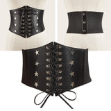 Maxbell Fashion Womens Waist Belt Cummerbunds Cinch Belts Underbust Wide Corset Belt