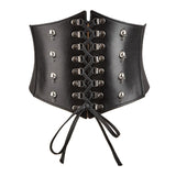 Maxbell Fashion Women Waist Belt Wide Cinch Belts Tie up Corset for Party Halloween