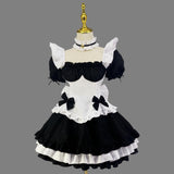 Maxbell Classic Maid Costume with Apron Lolita Anime Cosplay for Halloween XL