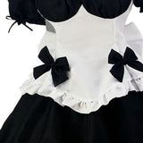 Maxbell Classic Maid Costume with Apron Lolita Anime Cosplay for Halloween XXL