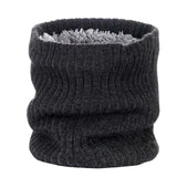 Maxbell Winter Warm Scarf Loop Solid Scarf Lightweight Windproof Thermal Comfortable Grey