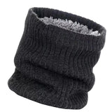 Maxbell Winter Warm Scarf Loop Solid Scarf Lightweight Windproof Thermal Comfortable Grey