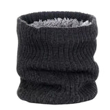 Maxbell Winter Warm Scarf Loop Solid Scarf Lightweight Windproof Thermal Comfortable Grey