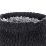 Maxbell Winter Warm Scarf Loop Solid Scarf Lightweight Windproof Thermal Comfortable Grey