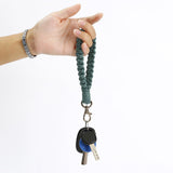 Maxbell Weaving Rope Keychain Key Chain Supplies Ornament for Bags Backpack Purse Green