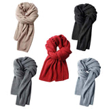 Maxbell Winter Scarf Autumn Fall Comfortable Shawl for Outdoor Sports Hiking Travel Khaki