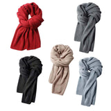 Maxbell Winter Scarf Autumn Fall Comfortable Shawl for Outdoor Sports Hiking Travel Khaki