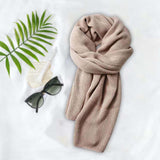 Maxbell Winter Scarf Autumn Fall Comfortable Shawl for Outdoor Sports Hiking Travel Khaki