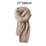 Maxbell Winter Scarf Autumn Fall Comfortable Shawl for Outdoor Sports Hiking Travel Khaki