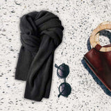 Maxbell Winter Scarf Autumn Fall Comfortable Shawl for Outdoor Sports Hiking Travel Black