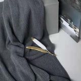 Maxbell Winter Scarf Autumn Fall Comfortable Shawl for Outdoor Sports Hiking Travel Dark Gray