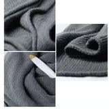 Maxbell Winter Scarf Autumn Fall Comfortable Shawl for Outdoor Sports Hiking Travel Dark Gray