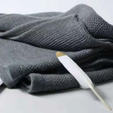 Maxbell Winter Scarf Autumn Fall Comfortable Shawl for Outdoor Sports Hiking Travel Dark Gray