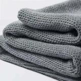 Maxbell Winter Scarf Autumn Fall Comfortable Shawl for Outdoor Sports Hiking Travel Dark Gray