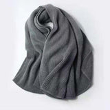 Maxbell Winter Scarf Autumn Fall Comfortable Shawl for Outdoor Sports Hiking Travel Dark Gray
