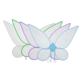 Maxbell Photo Prop up Fancy Dress Costume Halloween Photo Prop Cosplay Fairy Wing white