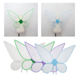 Maxbell Photo Prop up Fancy Dress Costume Halloween Photo Prop Cosplay Fairy Wing white